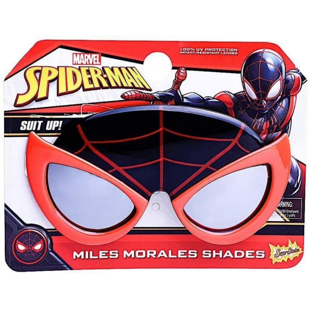 NEW Kids Sun-Staches Marvel Spider-Man Miles Morales Lil Characters Sunglasses